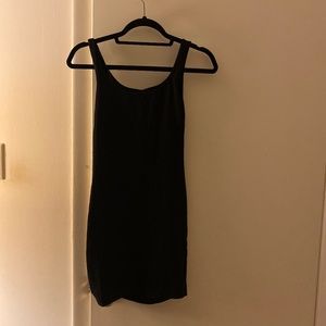 Black tank top dress